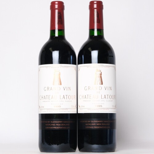 (2) 1995 Chateau Latour 1er Cru Classe, Pauillac