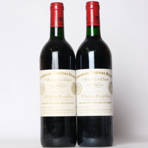 (2) 1990 Chateau Cheval Blanc, St Emilion