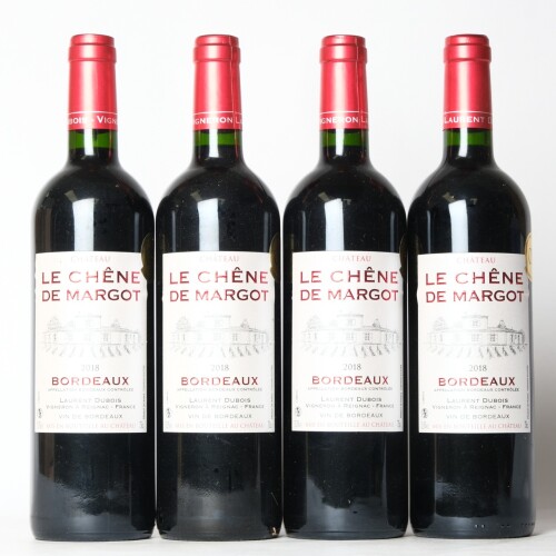 (4) 2018 Chateau Le Chene de Margot, Blaye Cotes de Bordeaux