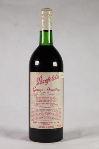 (1) 1975 Penfolds Bin 95 Grange, South Australia