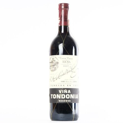 (1) 2007 R.Lopez de Heredia Vina Tondonia Reserva Rioja