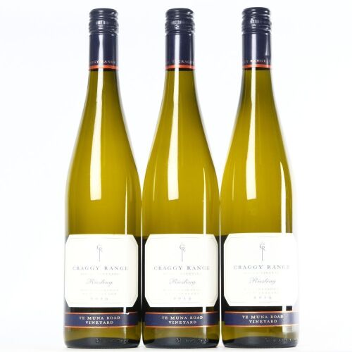 (3) 2019 Craggy Range Te Muna Road Riesling, Martinborough
