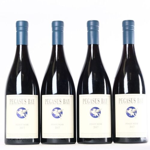 (4) 2017 Pegasus Bay Pinot Noir, Waipara