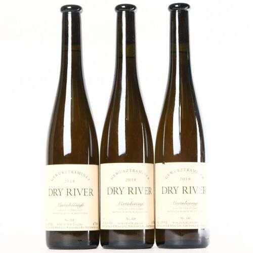 (3) 2018 Dry River Botrytis Bunch Selection Gewurztraminer, Martinborough