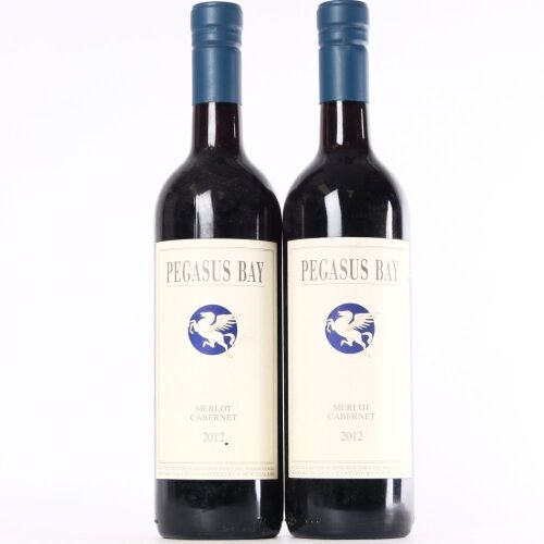 (2) 2012 Pegasus Bay Merlot/Cabernet Sauvignon, Waipara