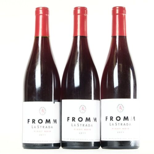 (3) 2011 Fromm La Strada Pinot Noir, Marlborough
