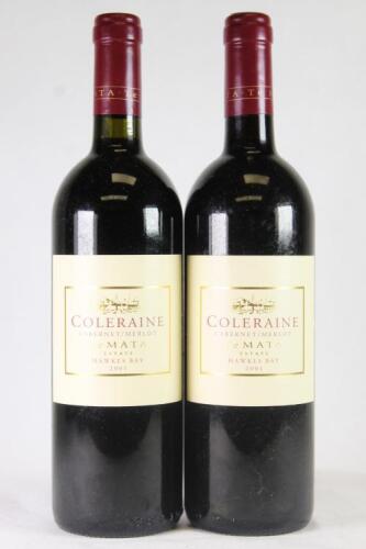 (2) 2001 Te Mata Coleraine, Hawkes Bay