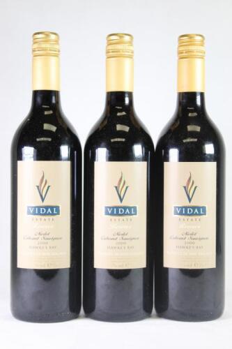 (3) 2000 Vidal Reserve Merlot/Cabernet Sauvignon, Hawkes Bay