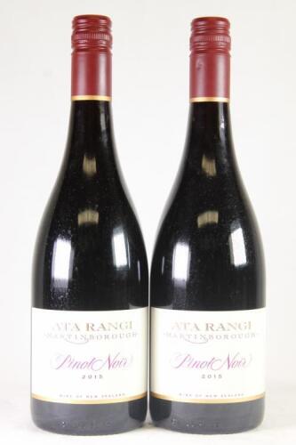 (2) 2015 Ata Rangi Pinot Noir, Martinborough