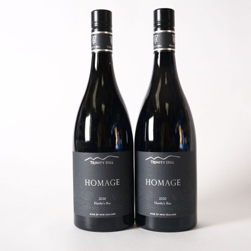(2) 2020 Trinity Hill Homage Syrah, Gimblett Gravels