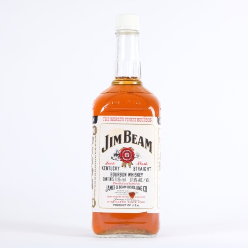 (1) Jim Beam Kentucky Straight Bourbon Whiskey 1125ml 37.5% abv, USA