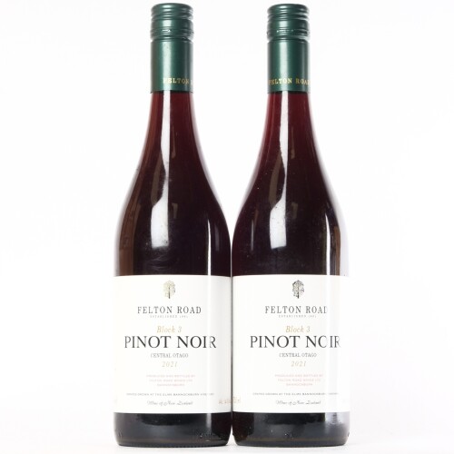 (2) 2021 Felton Road Block 3 Pinot Noir, Bannockburn