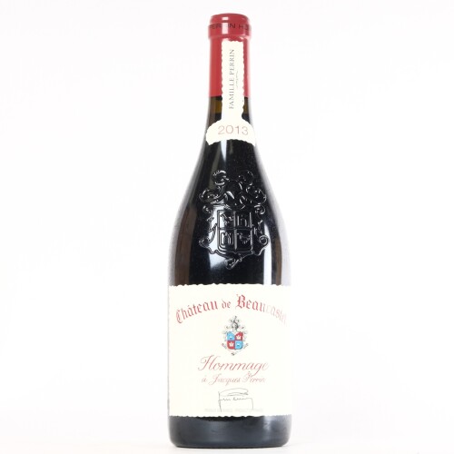 (1) 2013 Chateau de Beaucastel Hommage a Jacques Perrin Chateauneuf du Pape
