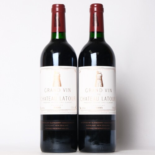 (2) 1995 Chateau Latour 1er Cru Classe, Pauillac