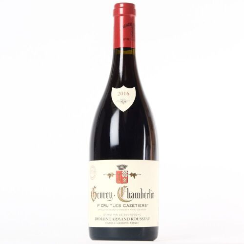 (1) 2016 Domaine Armand Rousseau Gevrey Chambertin 1er Cru Les Cazetiers, Cote de Nuits