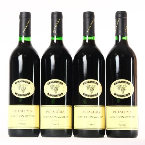 (4) 1998 Petaluma Cabernet Sauvignon/Merlot, Coonawarra SA