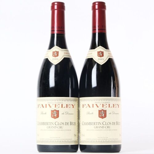 (2) 2005 Domaine Faiveley Chambertin-Clos-de-Beze Grand Cru, Cote de Nuits