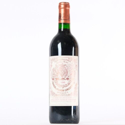 (1) 1990 Chateau Pichon-Longueville au Baron de Pichon-Longueville 2eme Cru Classe, Pauillac