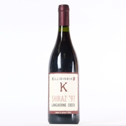 (1) 1997 Killibinbin Shiraz, Langhorne Creek SA