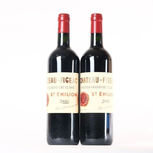 (2) 2008 Chateau Figeac, St Emilion