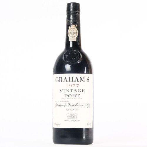 (1) 1977 Grahams Vintage Port, Oporto