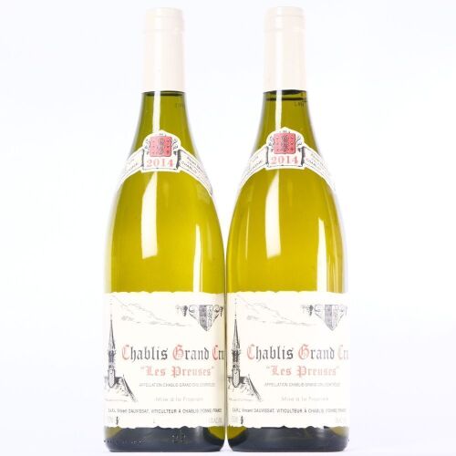 (2) 2014 Domaine Rene et Vincent Dauvissat Les Preuses Grand Cru, Chablis