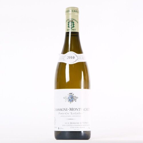 (1) 2010 Domaine Ramonet Chassagne-Montrachet 1er Cru Cailleret Monopole, Cote de Beaune