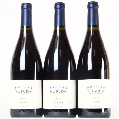 (3) 2018 Kusuda Pinot Noir, Martinborough