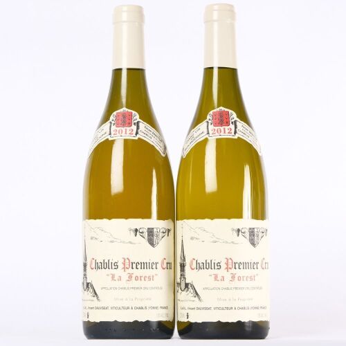 (2) 2012 Domaine Rene et Vincent Dauvissat La Forest 1er Cru, Chablis