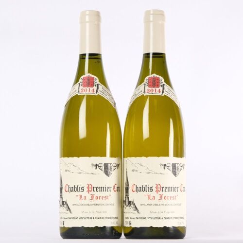 (2) 2014 Domaine Rene et Vincent Dauvissat La Forest 1er Cru, Chablis