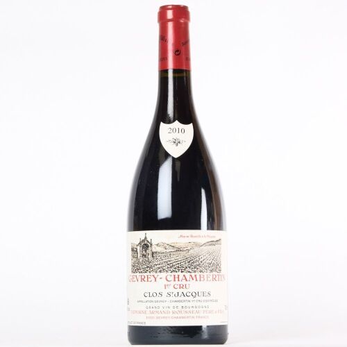 (1) 2010 Domaine Armand Rousseau Gevrey-Chambertin 1er Cru Clos St Jacques, Cote de Nuits