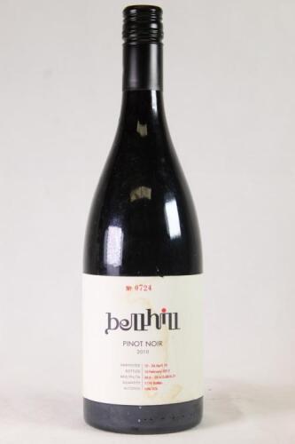 (1) 2010 Bell Hill Pinot Noir, Waikari North Canterbury