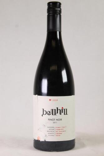 (1) 2011 Bell Hill Pinot Noir, Waikari North Canterbury