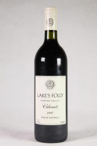 (1) 1997 Lakes Folly Cabernets, Hunter NSW
