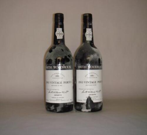 (2) 1983 Smith Woodhouse Vintage Port, Oporto