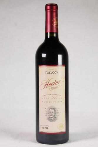 (1) 1995 Tulloch &lsquo;Hector of Glen Elgin&rsquo; Shiraz, Hunter NSW