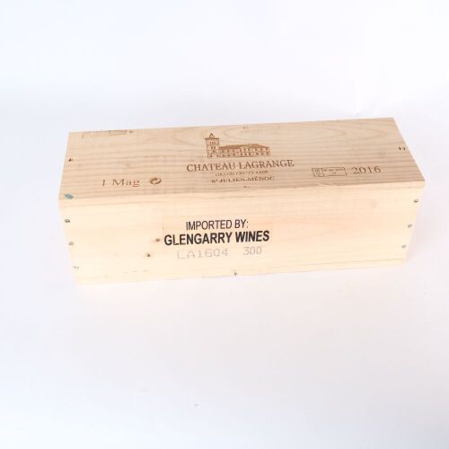 (1) 2016 Chateau Lagrange 3eme Cru Classe 1500ml, St Julien