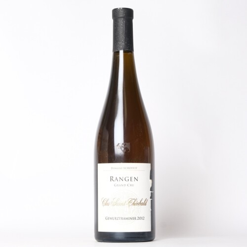 (1) 2012 Schoffit Rangen de Thann Clos Saint-Theobald Gewurztraminer Grand Cru