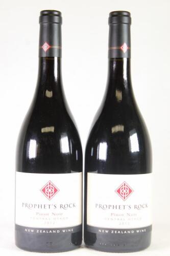 (2) 2012 Prophet's Rock Home Vineyard Pinot Noir, Central Otago*