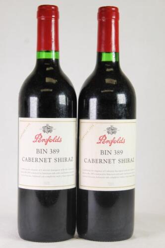 (2) 1998 Penfolds Bin 389 Cabernet Sauvignon/Shiraz, South Australia