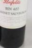 (2) 1998 Penfolds Bin 407 Cabernet Sauvignon, South Australia - 6