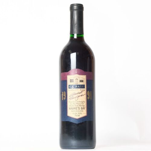 (1) 1991 CJ Pask Cabernet Sauvignon, Gimblett Gravels