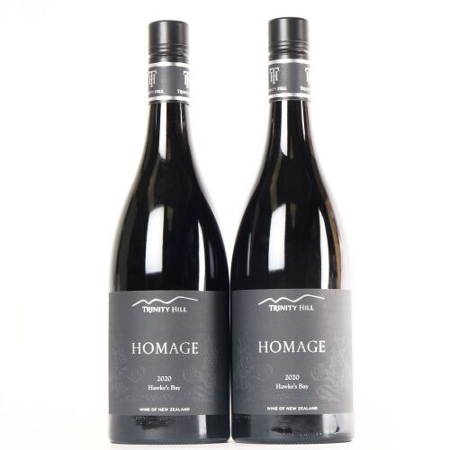 (2) 2020 Trinity Hill Homage Syrah, Gimblett Gravels