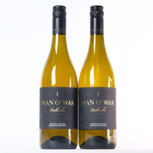 (2) 2016 Man O' War Valhalla Chardonnay, Waiheke
