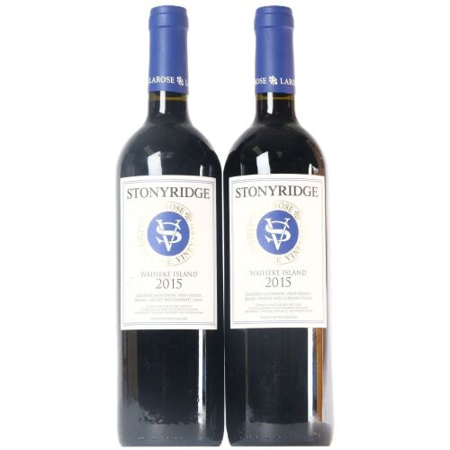 (2) 2015 Stonyridge Vineyard Larose, Waiheke