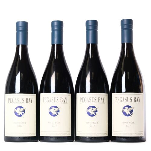 (4) 2017 Pegasus Bay Pinot Noir, Waipara