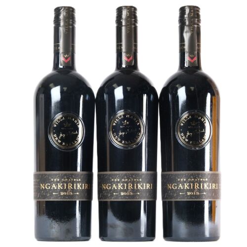 (3) 2013 Villa Maria Ngakirikiri Cabernet Sauvignon, Gimblett Gravels