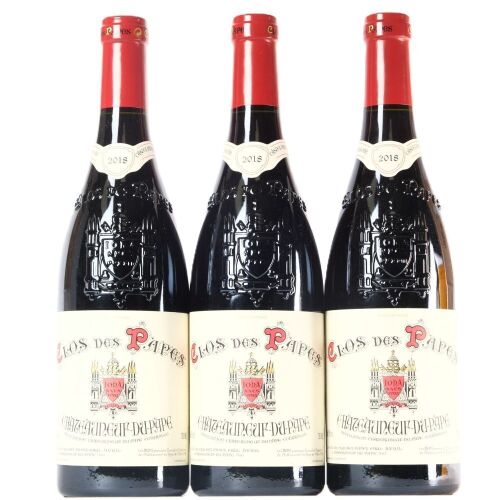 (3) 2018 Paul Avril Clos des Papes Chateauneuf du Pape