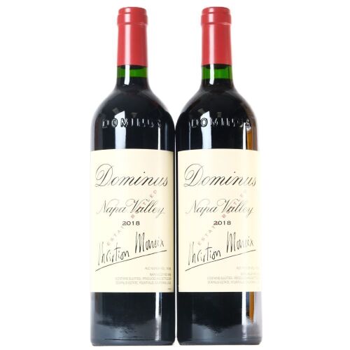 (2) 2018 Dominus Estate Christian Moueix, Napa USA