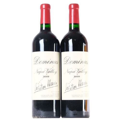 (2) 2009 Dominus Estate Christian Moueix, Napa USA